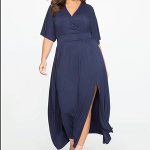 Eloquii Kimono Sleeve Maxi Dress